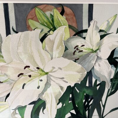 An Abundance of Lilies -detail