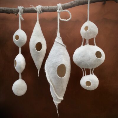 Sculptural seedpods