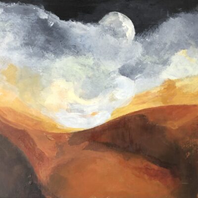 Oil on canvas 56x42 in mount