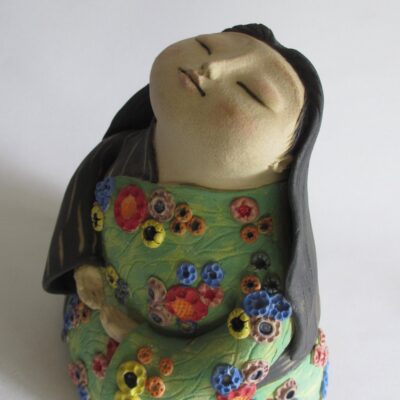 Life-Death Mother ~ high-fire stoneware with oxides, slips and stains
