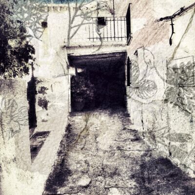  Digital image printed on mulberry paper, mounted on board