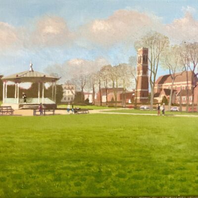 Edward Nash Evening light in the Pump Room Gardens