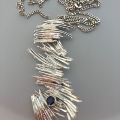 Set with a blue quartz in 925 sterling silver from the Broken Rules collection