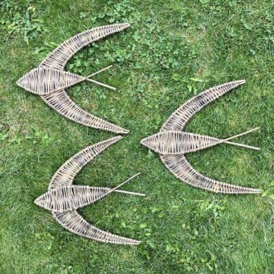 Willow Swallow Sculptures