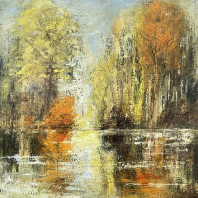 Jane Powell Autumn Glory Oil and Cold Wax