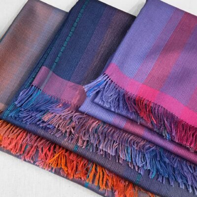 Wool and cashmere shawls