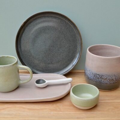 Collection of hand thrown pieces