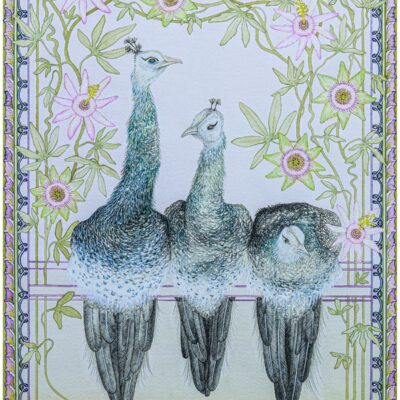 (Watercolour & pen, A2)