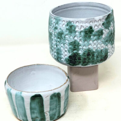 Martin - Clay Scout - Thrown mugs with oxide