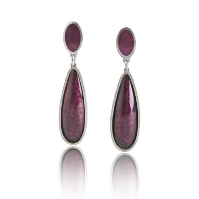 Jane Moore burgundy earrings