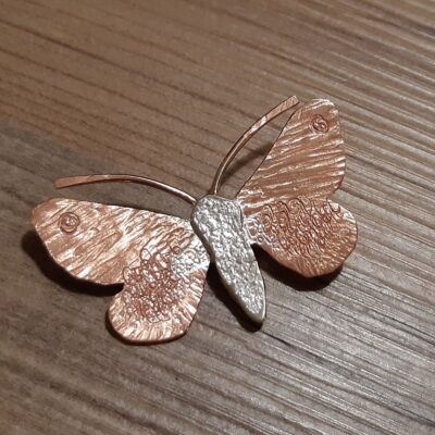 Hand created Moth pin