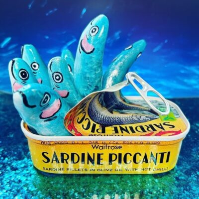 3D sardines in a tin