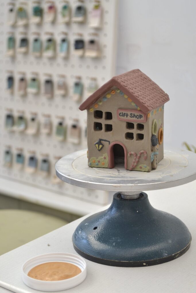 Hand Built Tea Ceramic Light House