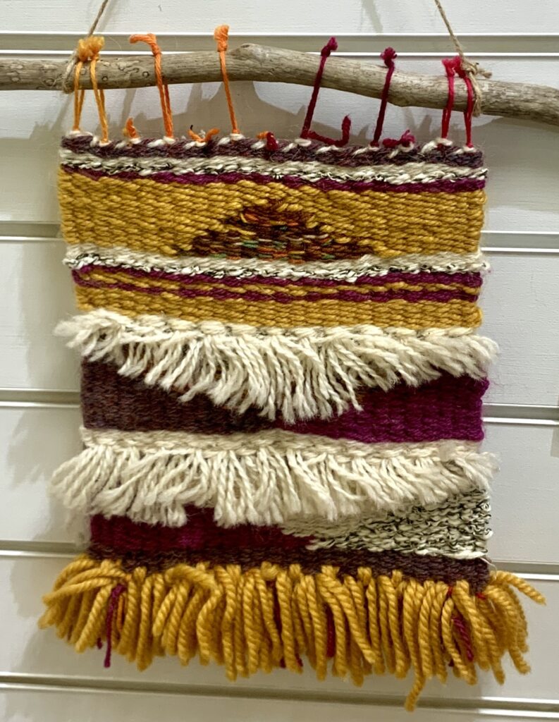 Exploring Weaving on a Frame Loom